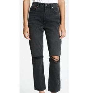 NWT Pistola Keaton High Rise Slim Straight Taurus Denim 26